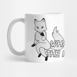 What does the fox say? - White Mug